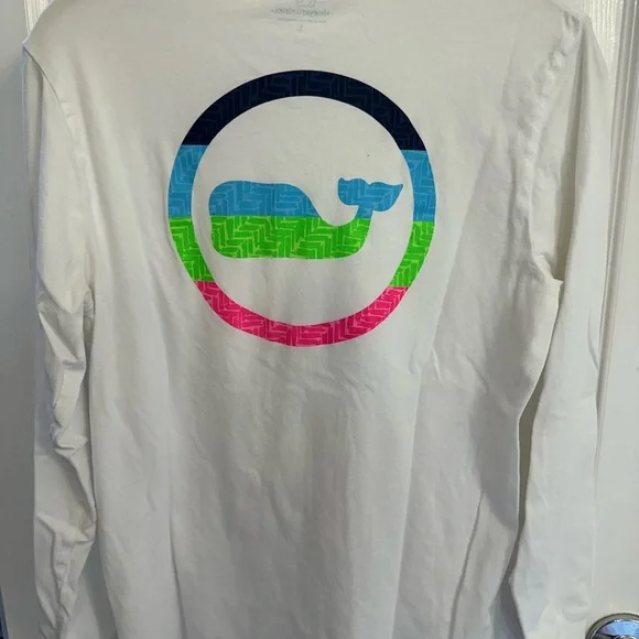 Vineyard Vines T-Shirt Trio - White, Maroon, Blue - Picture 6 of 8